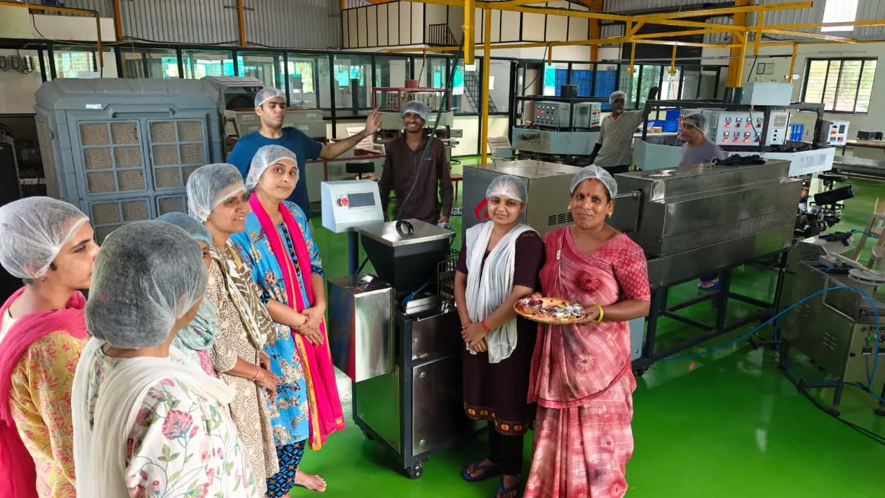 Khakhra Making Machine Donation