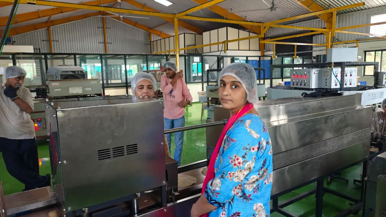 Khakhra Making Machine Donation - Photo 2