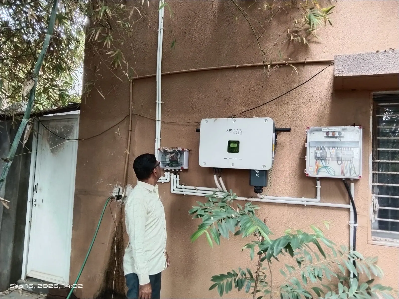 Solar System 30 KW at Vrundavan Dham - Photo 1